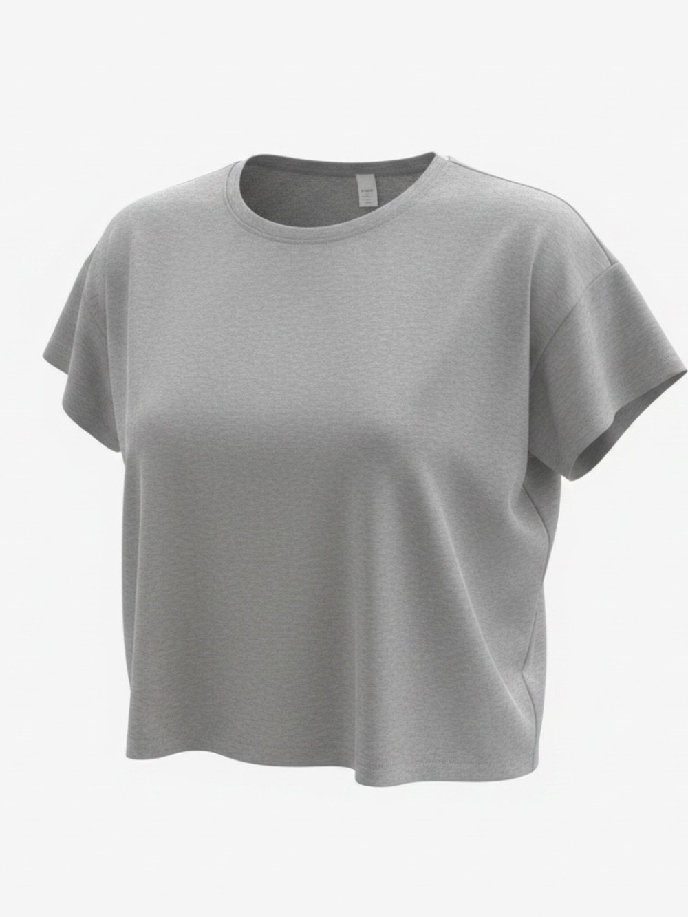 Athletic Works Women's Short Sleeve Crewneck Tee - Gray